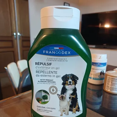 Gel répulsif chien chat 